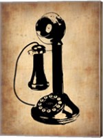 Framed Vintage Phone 2