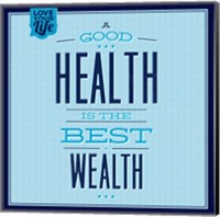 Framed Health Is The Best Wealth 1