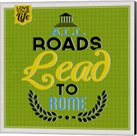 Framed Roads To Rome 1