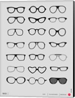 Framed Vintage Glasses 1