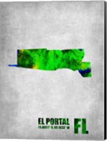 Framed El Portal Florida