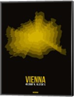 Framed Vienna Radiant Map 4