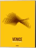 Framed Venice Radiant Map 4