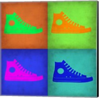 Framed Shoe Pop Art 1