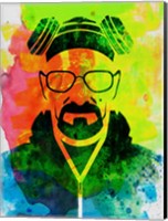 Framed Walter White Watercolor 1