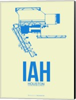 Framed IAH Houston Airport 3
