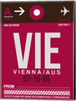 Framed VIE Vienna Luggage Tag 2