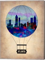 Framed Atlanta Air Balloon