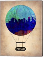 Framed Portland Air Balloon