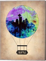 Framed Seattle Air Balloon