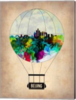 Framed Beijing Air Balloon