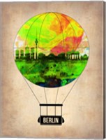 Framed Berlin Air Balloon