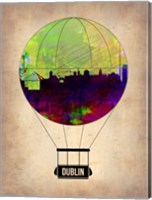 Framed Dublin Air Balloon