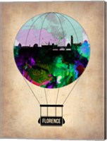 Framed Florence Air Balloon