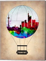 Framed Frankfurt Air Balloon