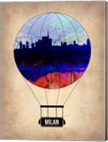 Framed Milan Air Balloon