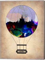 Framed Moscow Air Balloon