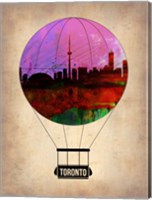 Framed Toronto Air Balloon