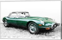 Framed 1961 Jaguar E-Type