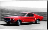 Framed 1968 Ford Mustang