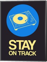 Framed Stay On Track Record Player 2