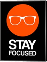 Framed Stay Focused Circle 2