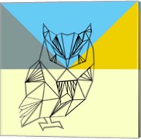 Framed Party Owl