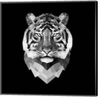 Framed Tiger Head