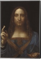 Framed Salvator Mundi