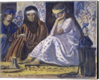 Framed Arab Interior: a Harem, 1895