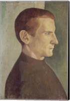 Framed Portrait of the Dutch Painter Jan Verkade, 1893