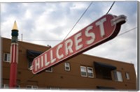 Framed Sign in Hillcrest, San Diego, California