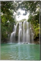 Framed Llanos De Cortez Waterfall, Costa Rica