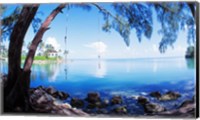 Framed Rope Swing Over Water, Florida Keys
