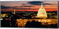 Framed City at Dusk, Washington DC