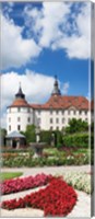 Framed Schloss Langenburg, Hohenlohe Region, Baden-Wurttemberg, Germany