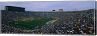 Framed Notre Dame Stadium, South Bend, Indiana