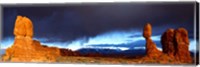 Framed Thunderstorm Arches National Park, UT