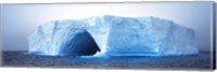 Framed Tabular Iceberg Antarctica