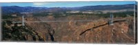 Framed Royal Gorge Bridge, Arkansas River, CO