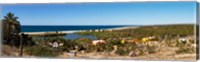 Framed Lagoon at Playa La Poza, Todos Santos, Baja California Sur, Mexico