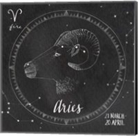 Framed Night Sky Aries