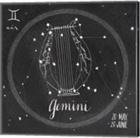 Framed Night Sky Gemini