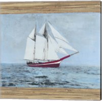 Framed Seagrass Nautical I
