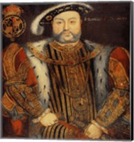 Framed Portrait of Henry VIII E