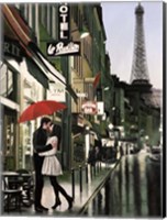 Framed Romance in Paris (Detail)
