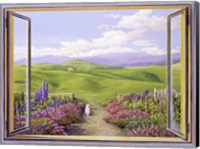Framed Paesaggio Toscano