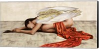 Framed Reclined Angel (Detail)