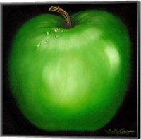 Framed Green Apple