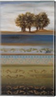 Framed Desert Palms I